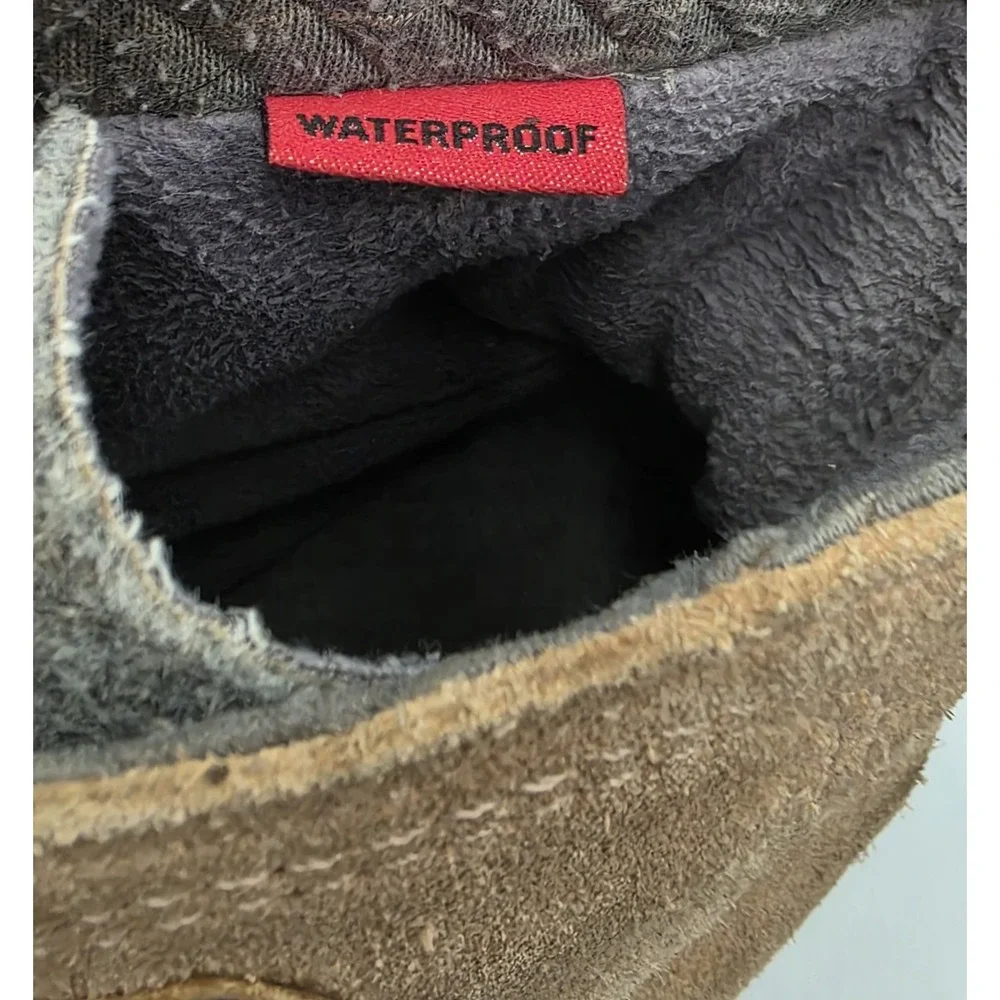 Sorel Women's 10 Explorer‎ II Joan Felt Waterproof Leather Suede Faux-fur Boots